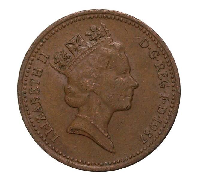 Монета 1 пенни 1987 года (Артикул: M2-4018) — Фото №1