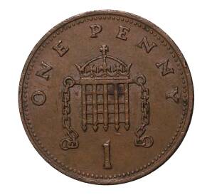 1 пенни 1987 года — Фото №2