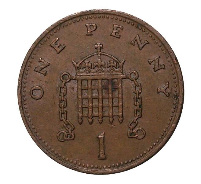 Монета 1 пенни 1987 года (Артикул: M2-4018) — Фото №2