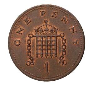 1 пенни 1989 года — Фото №2