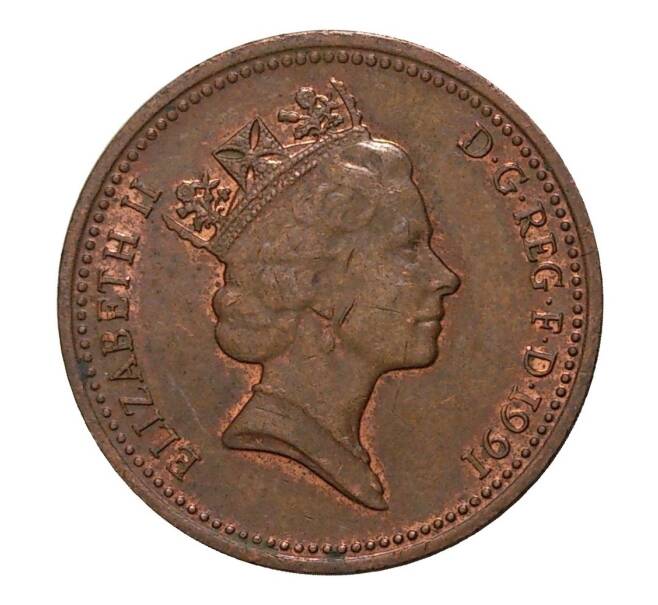 Монета 1 пенни 1991 года (Артикул: M2-4022) — Фото №1