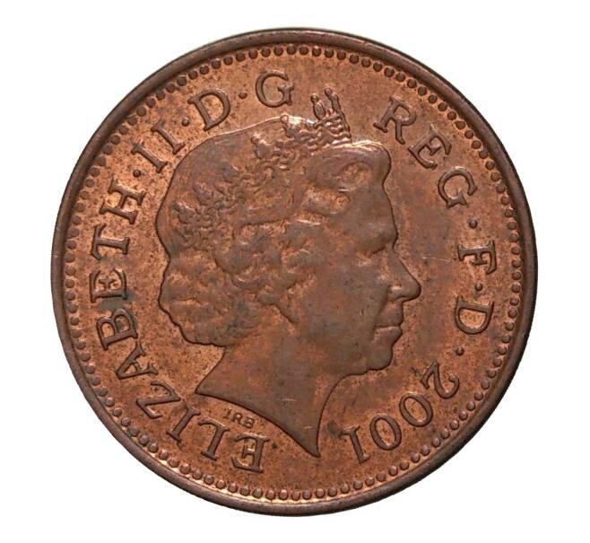Монета 1 пенни 2001 года (Артикул: M2-4030) — Фото №1