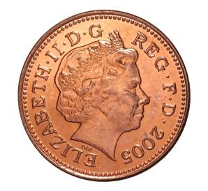 1 пенни 2005 года — Фото №1