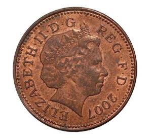 1 пенни 2007 года — Фото №1