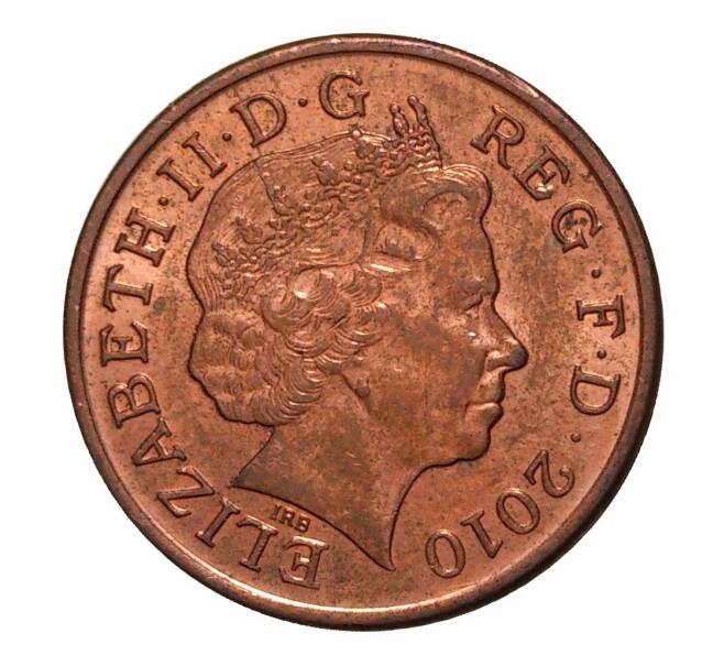 Монета 1 пенни 2010 года (Артикул: M2-4033) — Фото №1