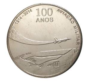 2.5 евро 2014 года 100 лет Военной авиации — Фото №1