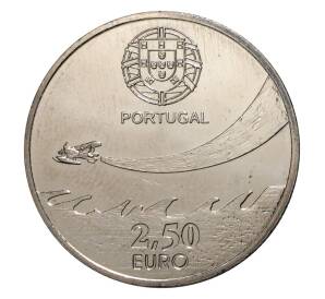 2.5 евро 2014 года 100 лет Военной авиации — Фото №2