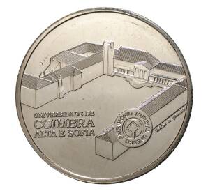 2.5 евро 2014 года Португалия «ЮНЕСКО — Коимбрский университет» — Фото №1
