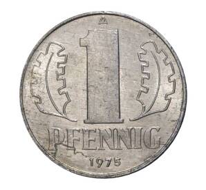 1 пфенниг 1975 года А — Фото №1