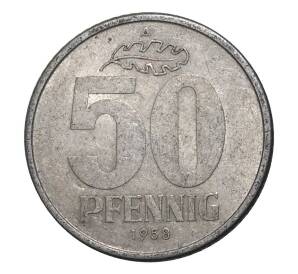 50 пфеннигов 1958 года А — Фото №1