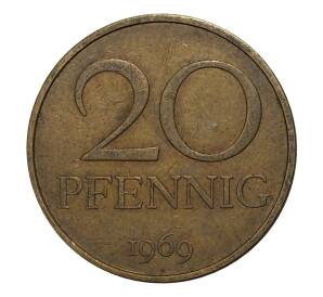 20 пфеннигов 1969 года — Фото №1