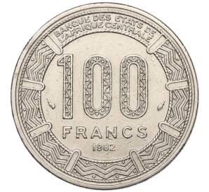 100 франков 1982 года Конго