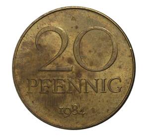 20 пфеннигов 1984 года А — Фото №1