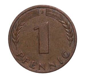 1 пфенниг 1969 года J — Фото №2