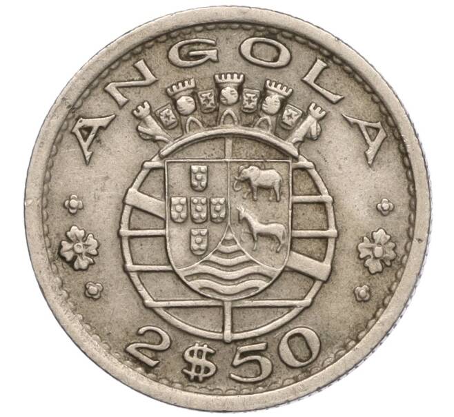 Монета 2.50 эскудо 1956 года Португальская Ангола (Артикул K11-98408)