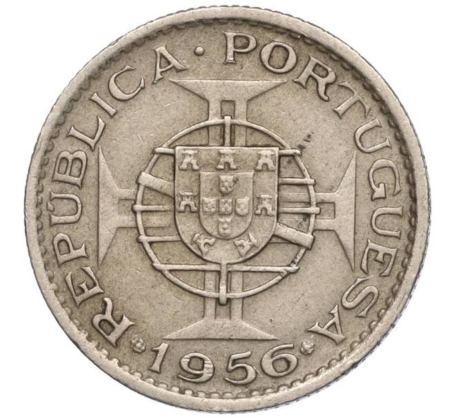 Монета 2.50 эскудо 1956 года Португальская Ангола (Артикул K11-98408)