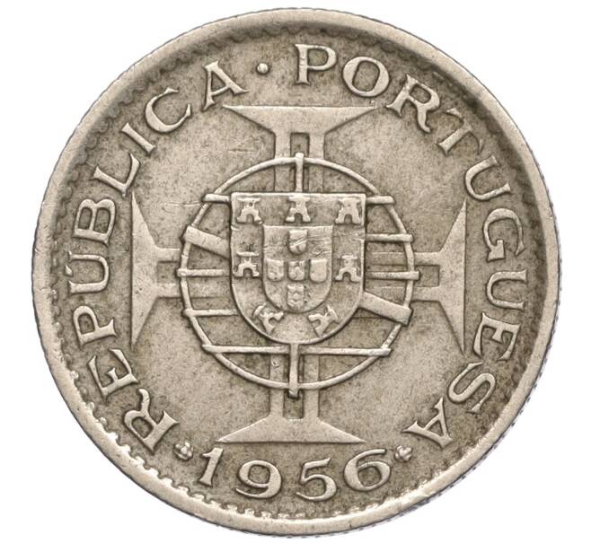 Монета 2.50 эскудо 1956 года Португальская Ангола (Артикул K11-98411)