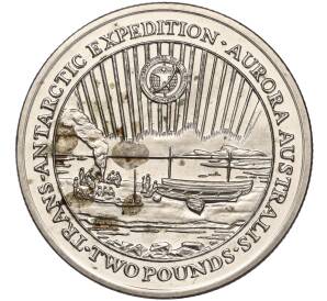 2 фунта 2007 года Южная Георгия и Южные Сэндвичевы острова «Трансарктическая экспедиция»