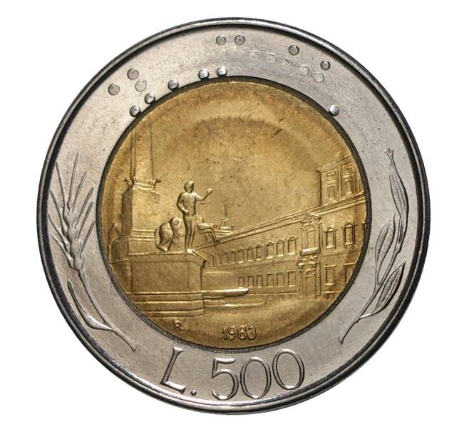 Монета 500 лир 1983 года (Артикул: M2-4108) — Фото №1