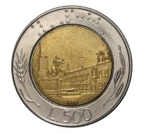 500 лир 1989 года — Фото №1