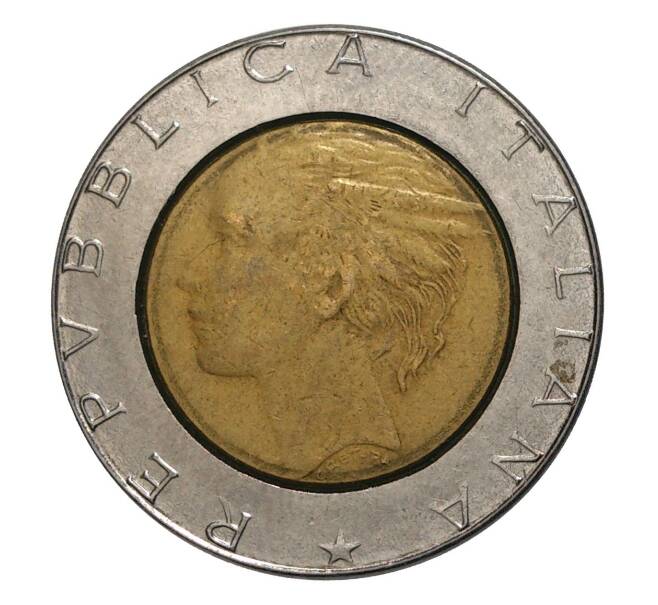 Монета 500 лир 1991 года (Артикул: M2-4112) — Фото №2