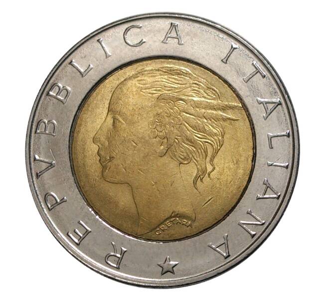Монета 500 лир 1995 года (Артикул: M2-4114) — Фото №2
