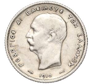 1 драхма 1910 года Греция — Фото №1