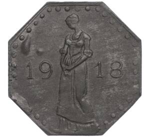 50 пфеннигов 1918 года Германия — город Хайльбронн (Нотгельд) — Фото №1