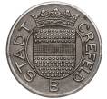 Монета 5 пфеннигов 1918 года Германия — город Крефельд (Нотгельд) (Артикул K11-98760)