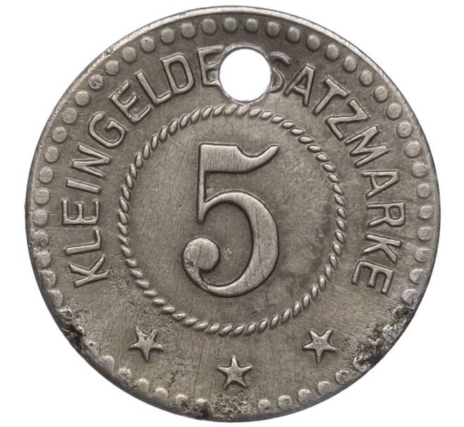 Монета 5 пфеннигов 1918 года Германия — город Вайльбург-на-Лане (Нотгельд) (Артикул: K11-98763) — Фото №2