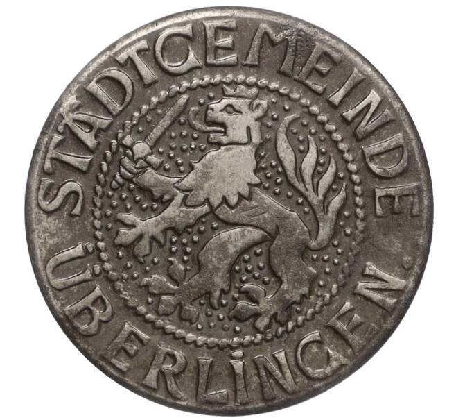Монета 10 пфеннигов 1917 года Германия — город Иберлинген (Нотгельд) (Артикул K11-98769)