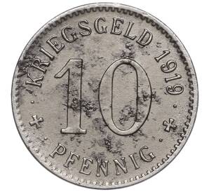 10 пфеннигов 1919 года Германия — город Тройхтлинген (Нотгельд)