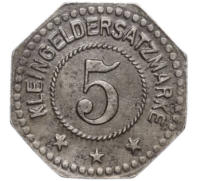 Монета 5 пфеннигов 1918 года Германия — город Альштедт (Нотгельд) (Артикул: K11-98773) — Фото №2