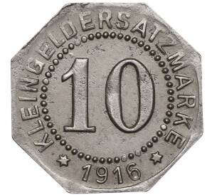 10 пфеннигов 1916 года Германия — город Шнайдемюль (Нотгельд) — Фото №2
