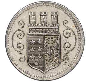 10 пфеннигов 1920 года Германия — город Олигс (Нотгельд) — Фото №1