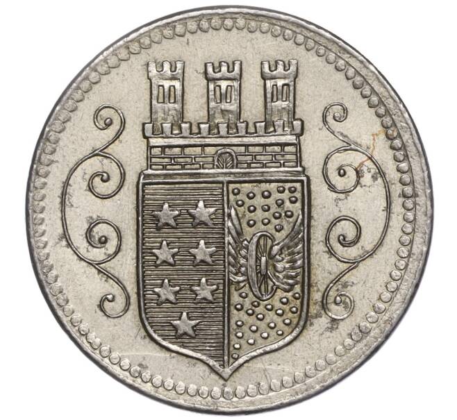 Монета 10 пфеннигов 1920 года Германия — город Олигс (Нотгельд) (Артикул: K11-98783) — Фото №1