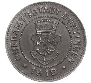 10 пфеннигов 1918 года Германия — город Нюртинген (Нотгельд) — Фото №1