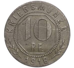 10 пфеннигов 1918 года Германия — город Вельцхайм (Нотгельд)