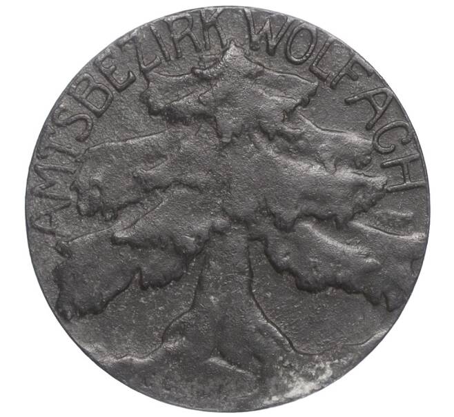 Монета 10 пфеннигов 1919 года Германия — город Вольфах (Нотгельд) (Артикул K11-98800)