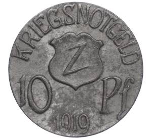 10 пфеннигов 1919 года Германия — город Вольфах (Нотгельд) — Фото №2