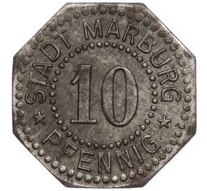 10 пфеннигов 1917 года Германия — город Марбург (Нотгельд) — Фото №2