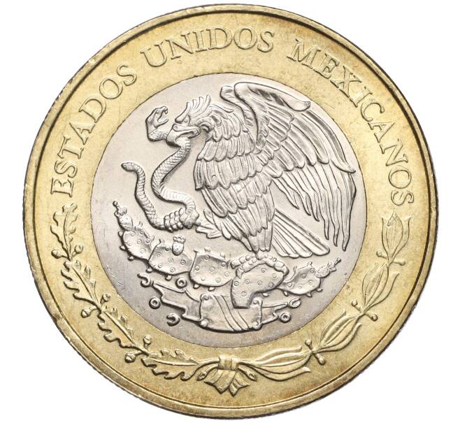 Монета 20 песо 2013 года Мексика «150 лет со дня рождения Белисарио Домингеса» (Артикул K11-98884)
