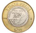 Монета 20 песо 2015 года Мексика «100 лет ВВС Мексики» (Артикул K11-98891)