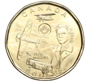 1 доллар 2023 года Канада «Элси Макгилл»
