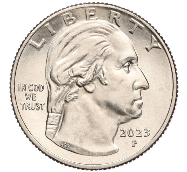 Монета 1/4 доллара (25 центов) 2023 года Р США «Американские женщины — Джовита Идар» (Артикул M2-67157)