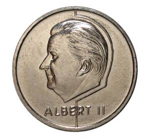 50 франков 2000 года Чемпионат Европы по футболу — Надпись «BELGIQUE» на французском — Фото №2