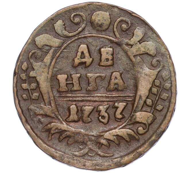 Монета Денга 1737 года (Артикул: K11-98926) — Фото №1