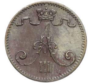 1 пенни 1883 года Русская Финляндия — Фото №2