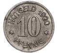 Монета 10 пфеннигов 1920 года Германия — город Даун (Нотгельд) (Артикул: K11-98968) — Фото №2