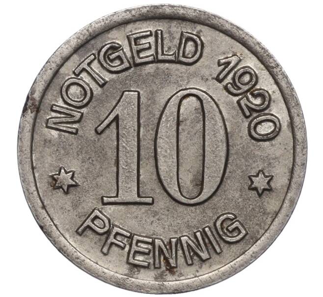 Монета 10 пфеннигов 1920 года Германия — город Даун (Нотгельд) (Артикул: K11-98968) — Фото №2